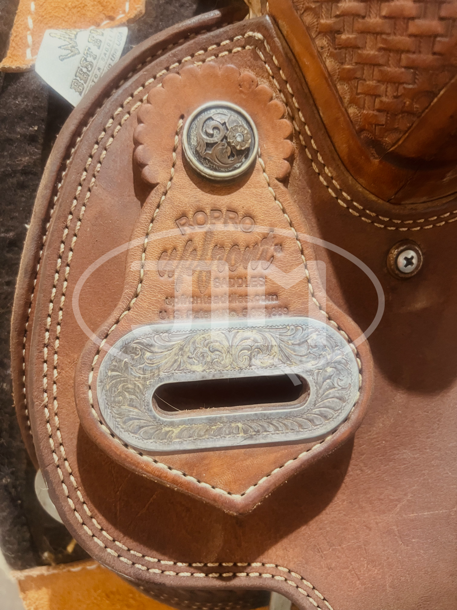 13" ROPRO Upfront Custom Team Roping Saddle