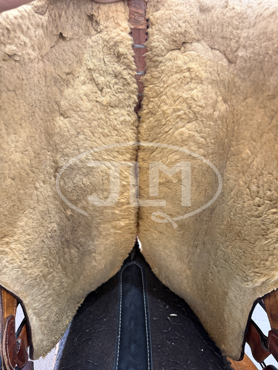 15" Broken Horn Western Saddle