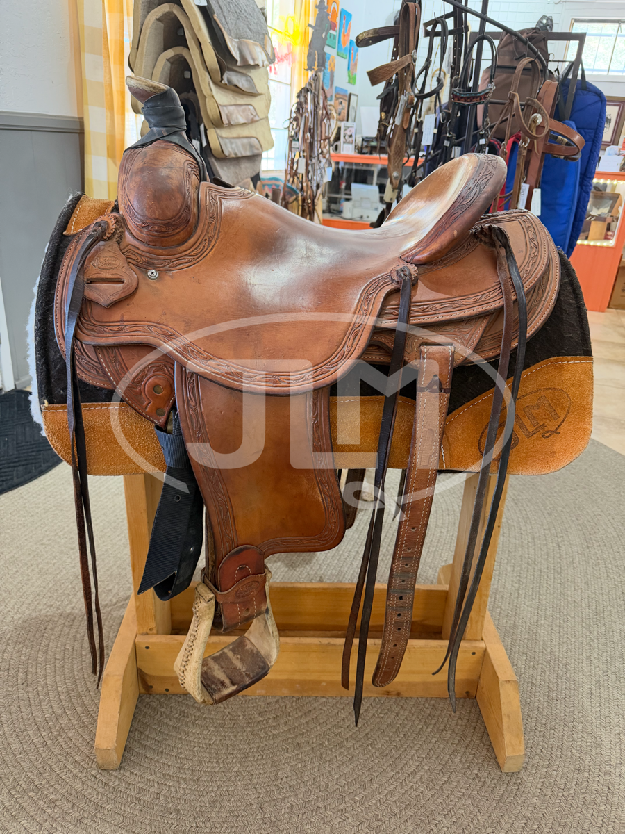 15.5" Cactus Ranch Roper Saddle