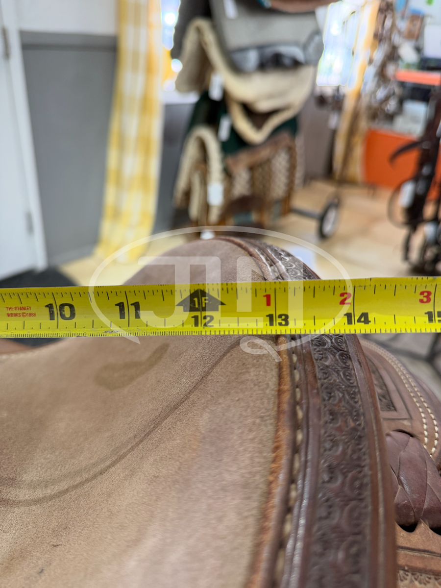 12.5" DHS Team Roping Saddle