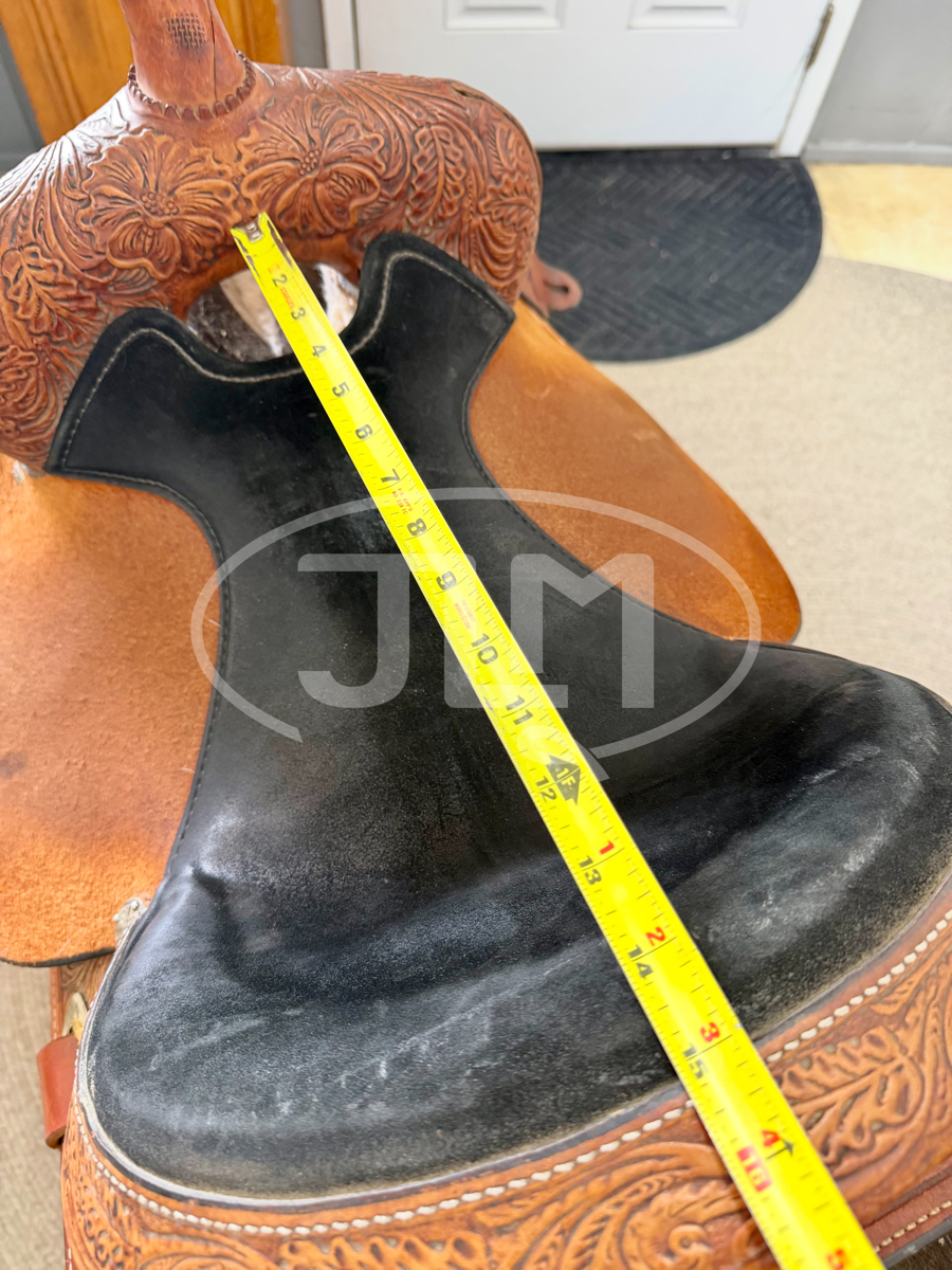 14" Circle Y Saddlery High Horse Proven Barrel Saddle