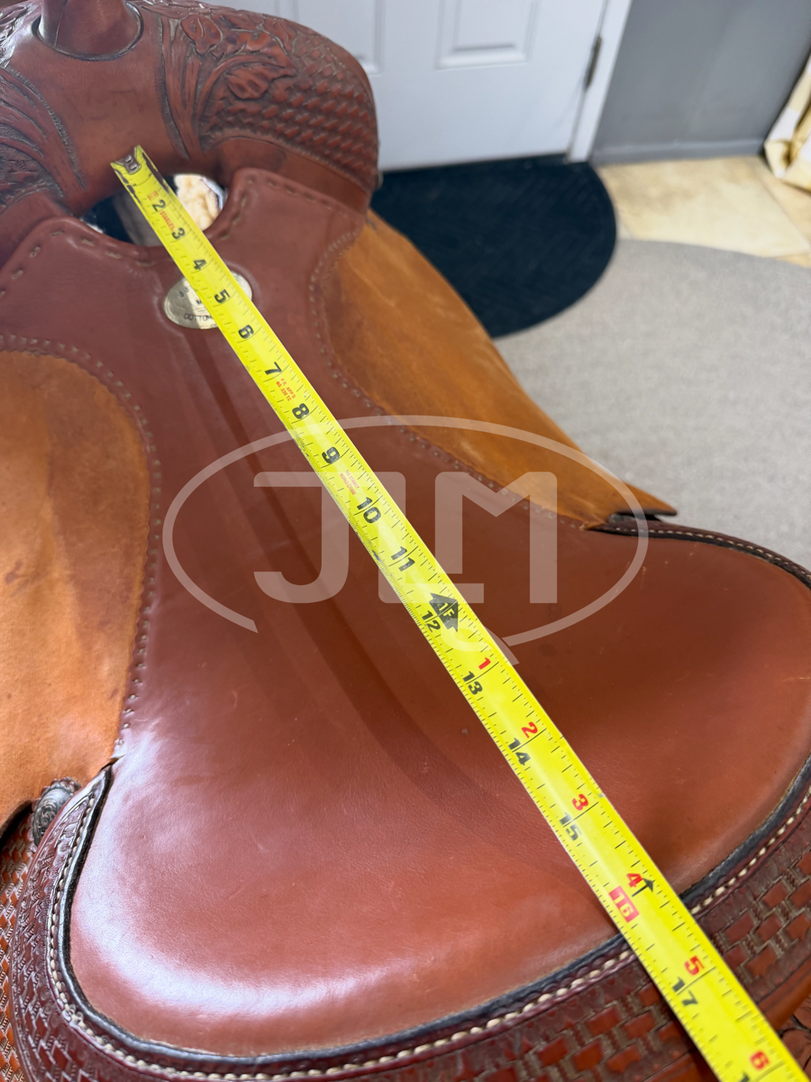 16" JJ Maxwell Cutting Saddle