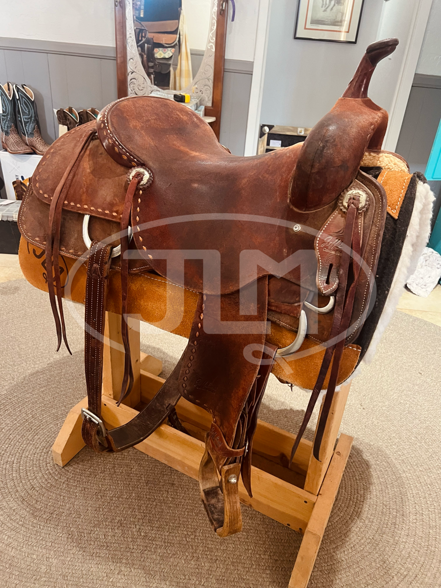 17" Jeff Smith Ranch Cutter Saddle