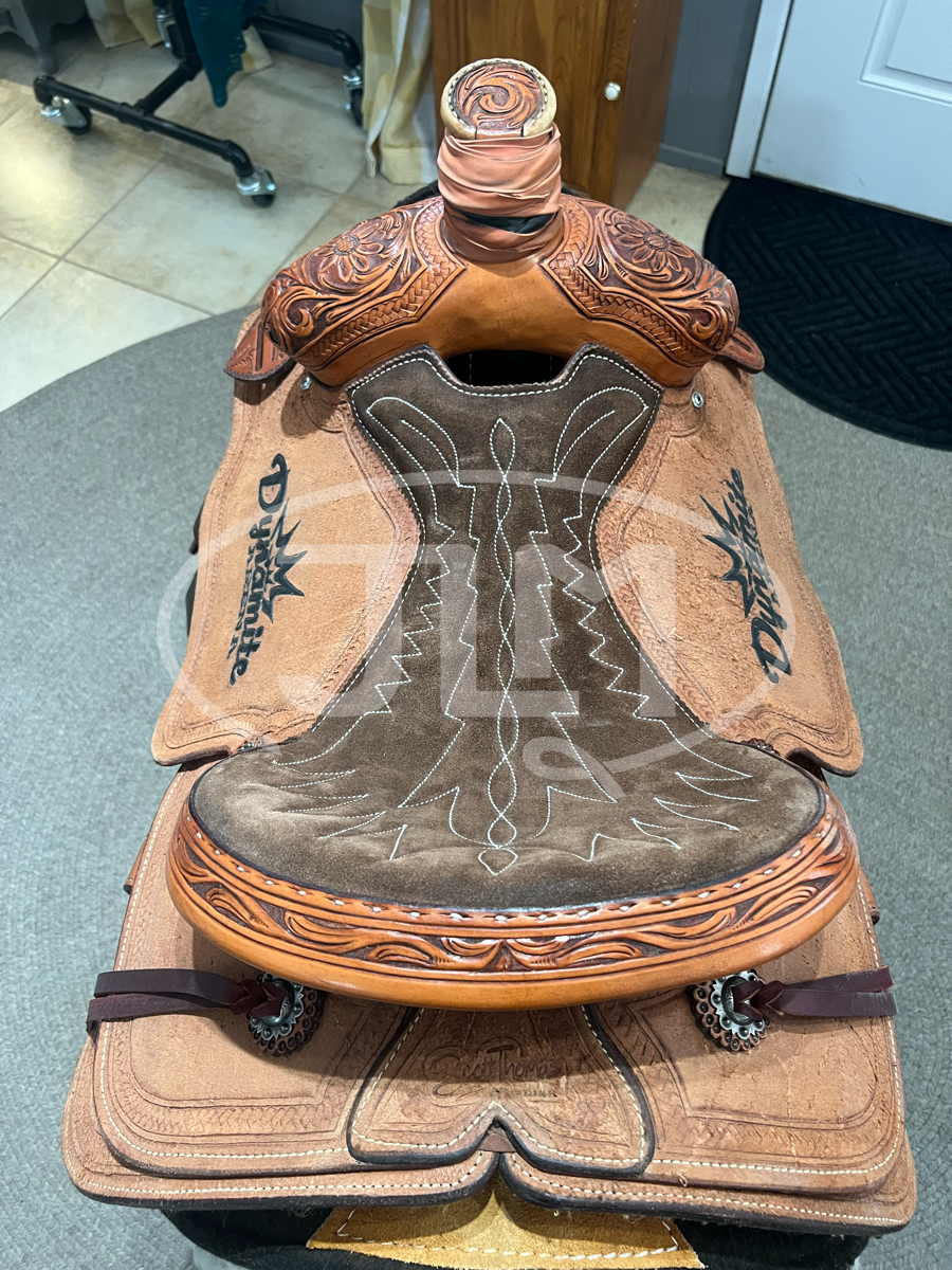 15" Scott Thomas Team Roping Saddle
