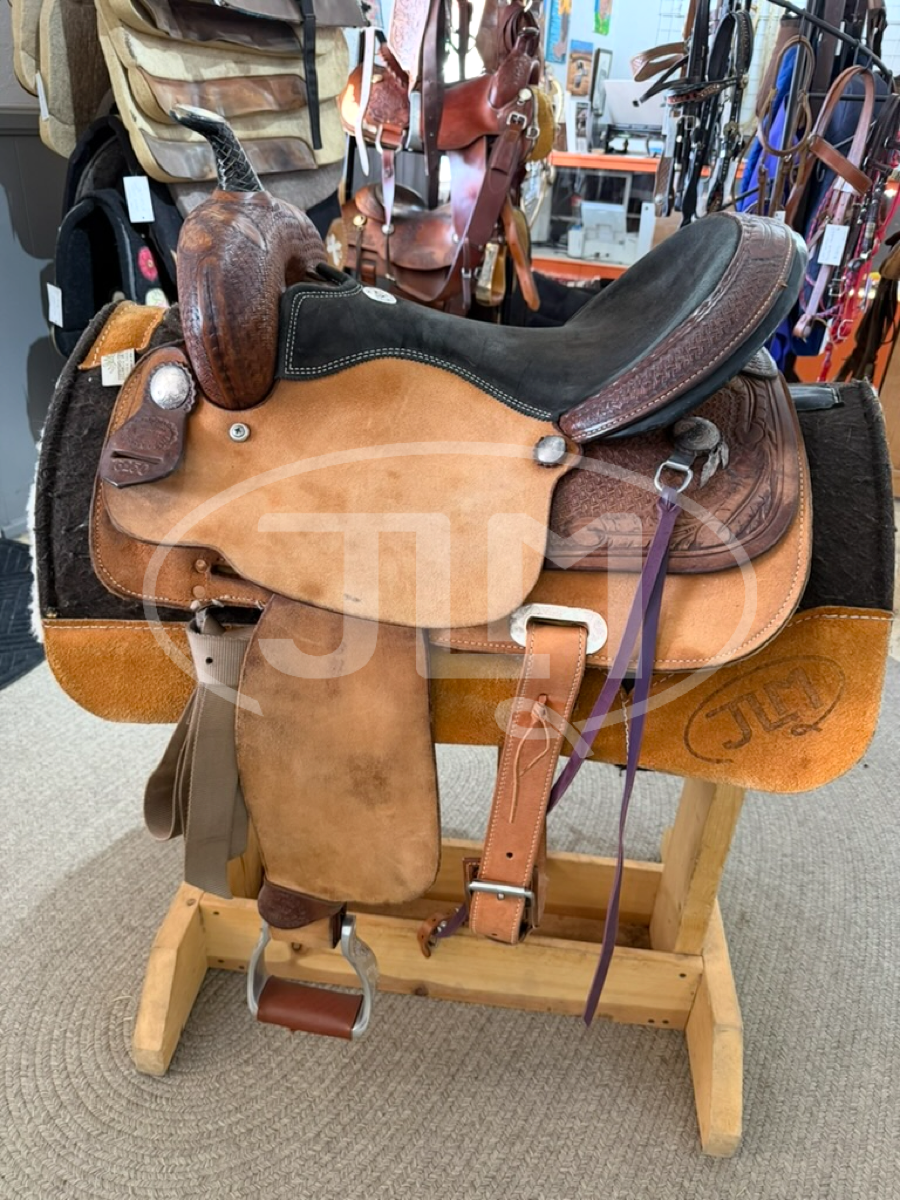 15.5" Billy Cook Barrel Saddle