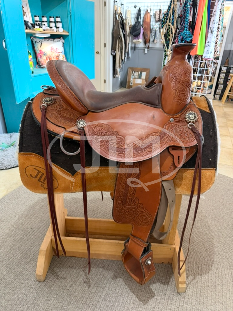 16" Circle Y Walnut Grove Flex2 Trail Saddle