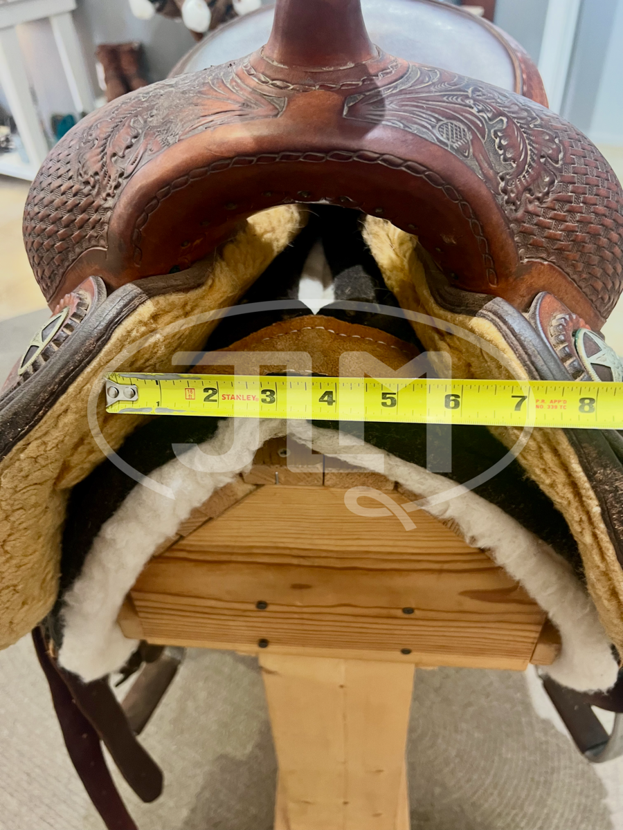 15" DHS Reining Saddle