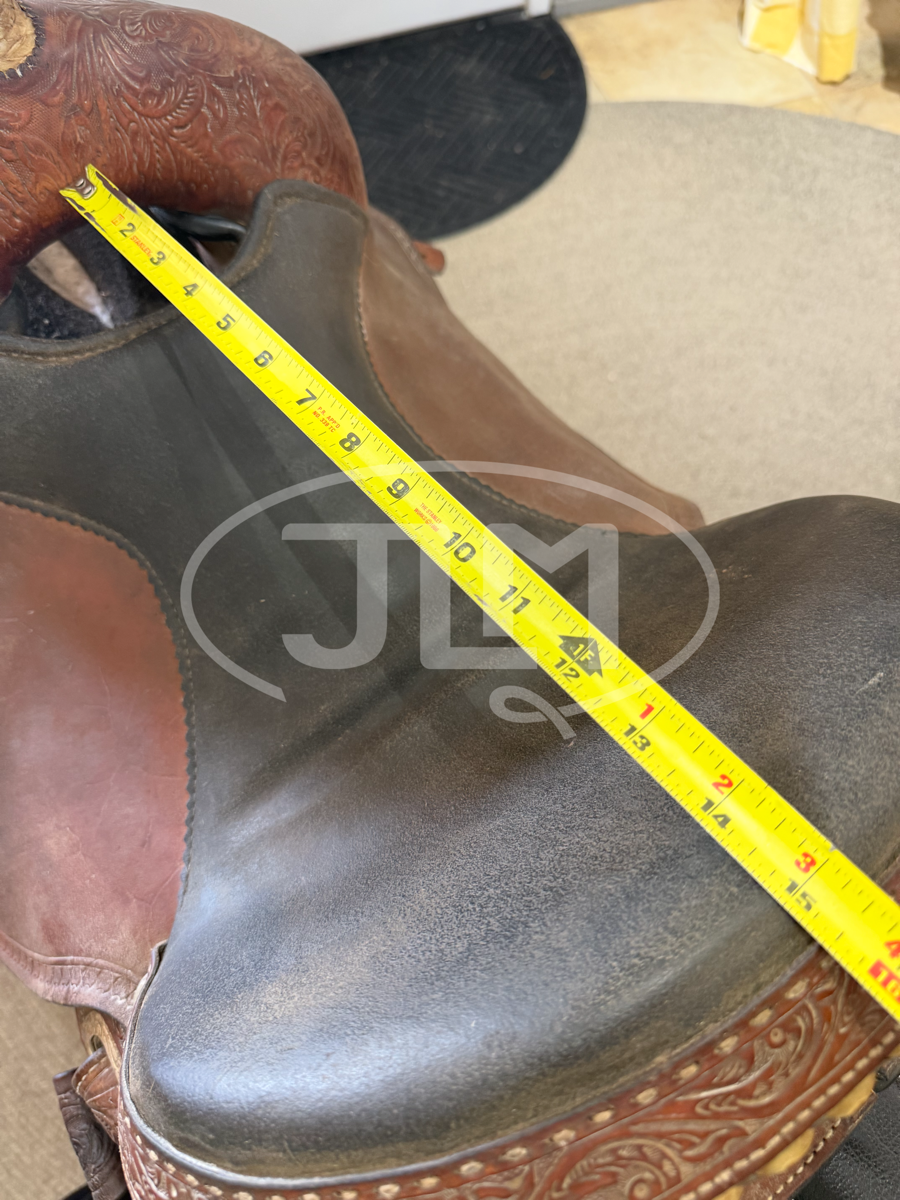 15" Circle Y Kelly Kaminski Shooting Star Barrel Saddle