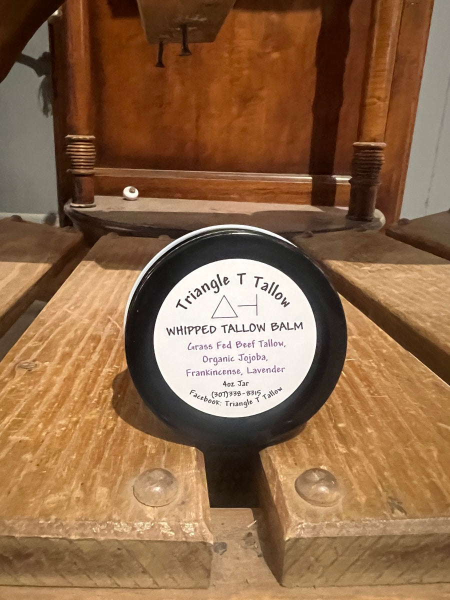 Whipped Tallow Balm by Triangle T Tallow