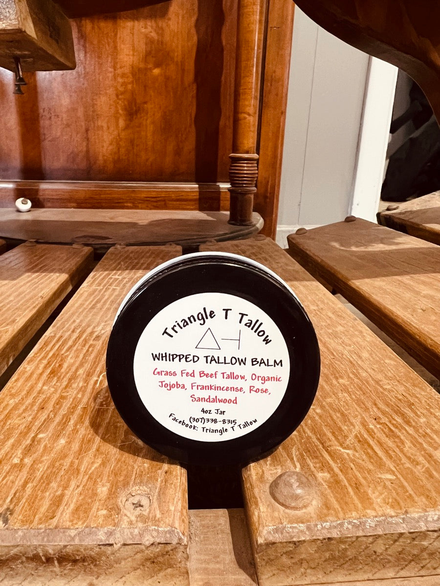 Whipped Tallow Balm by Triangle T Tallow