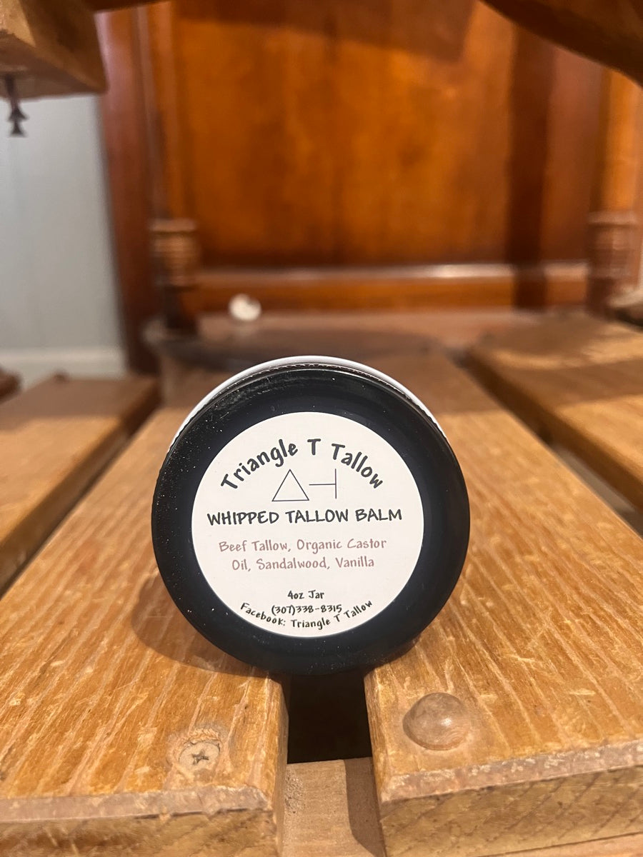 Whipped Tallow Balm by Triangle T Tallow