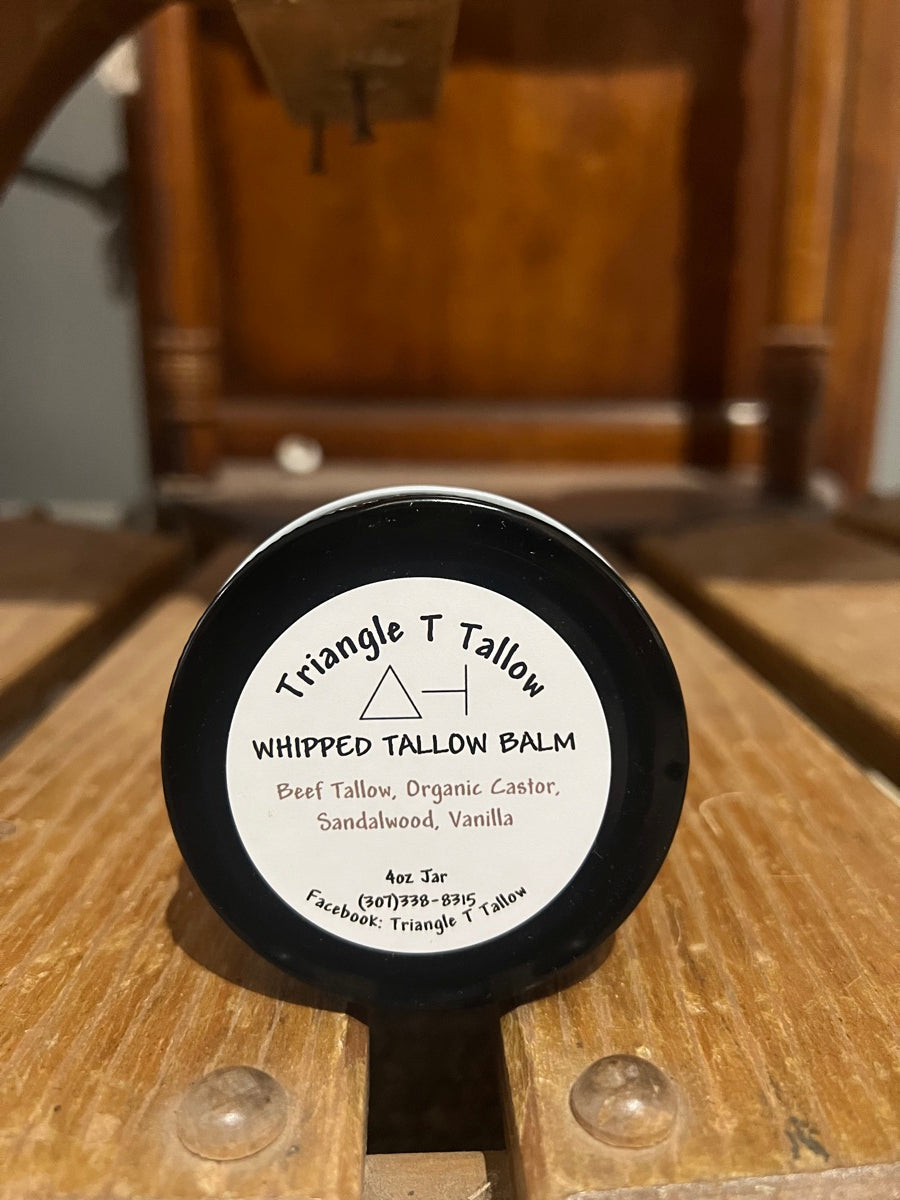Whipped Tallow Balm by Triangle T Tallow