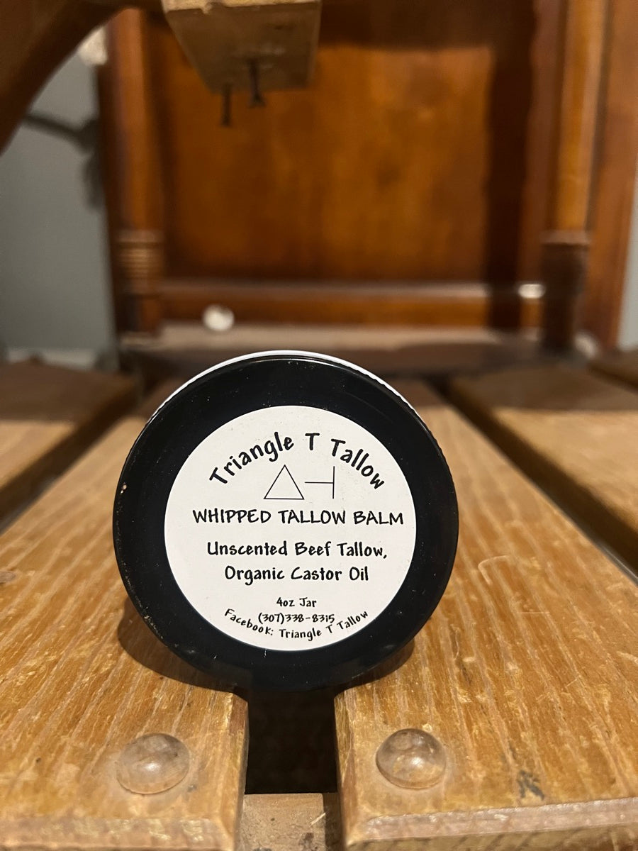 Whipped Tallow Balm by Triangle T Tallow