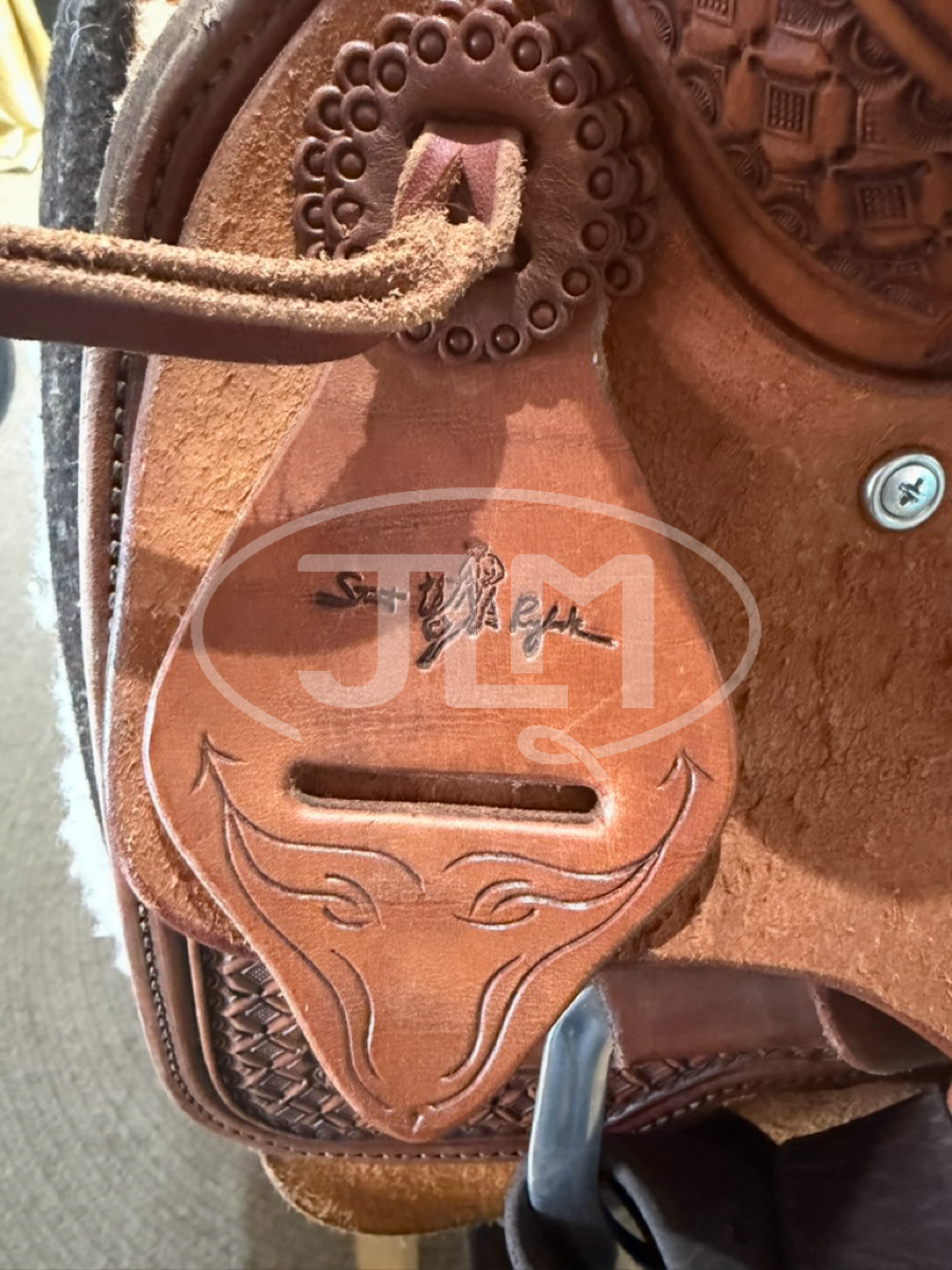 16" Stuart Rybak Ranch Roper Saddle