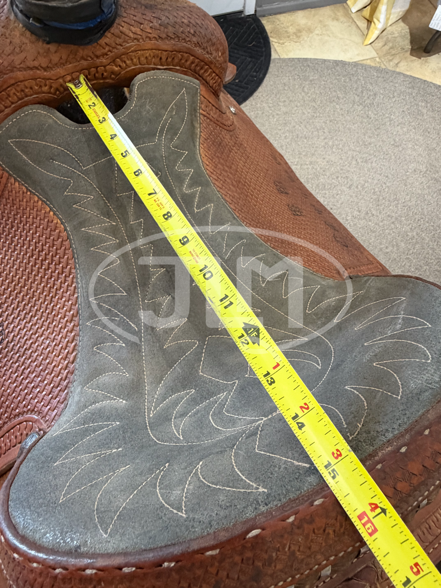 14.5" Corriente Team Roping Saddle    S1121