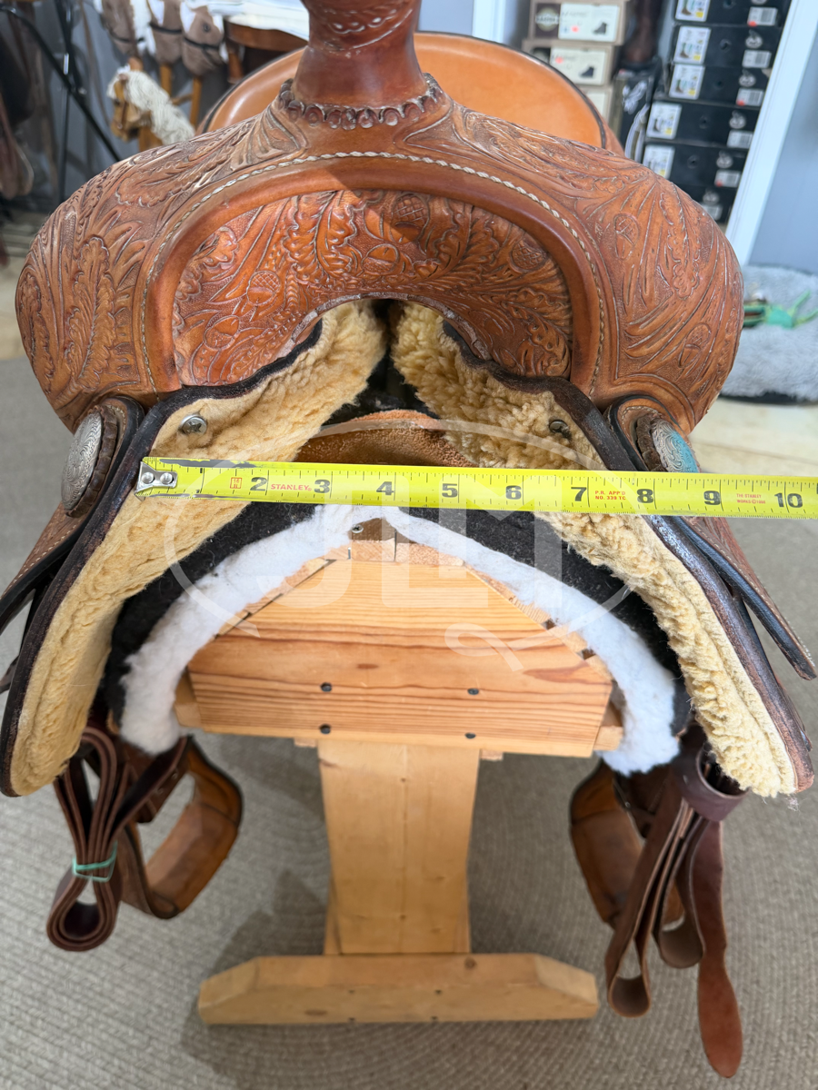 15" Broken Horn Western Saddle