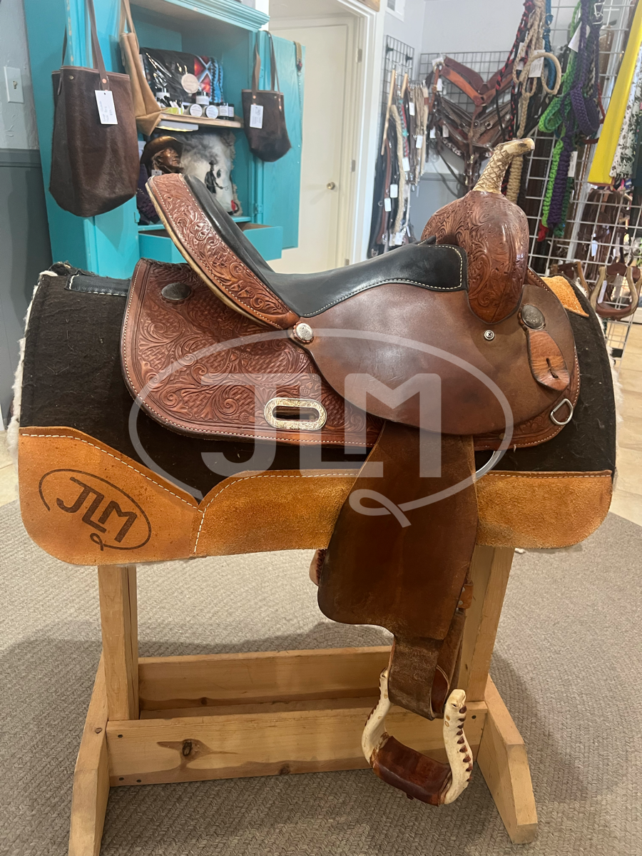 14.5" Circle Y Barrel Saddle