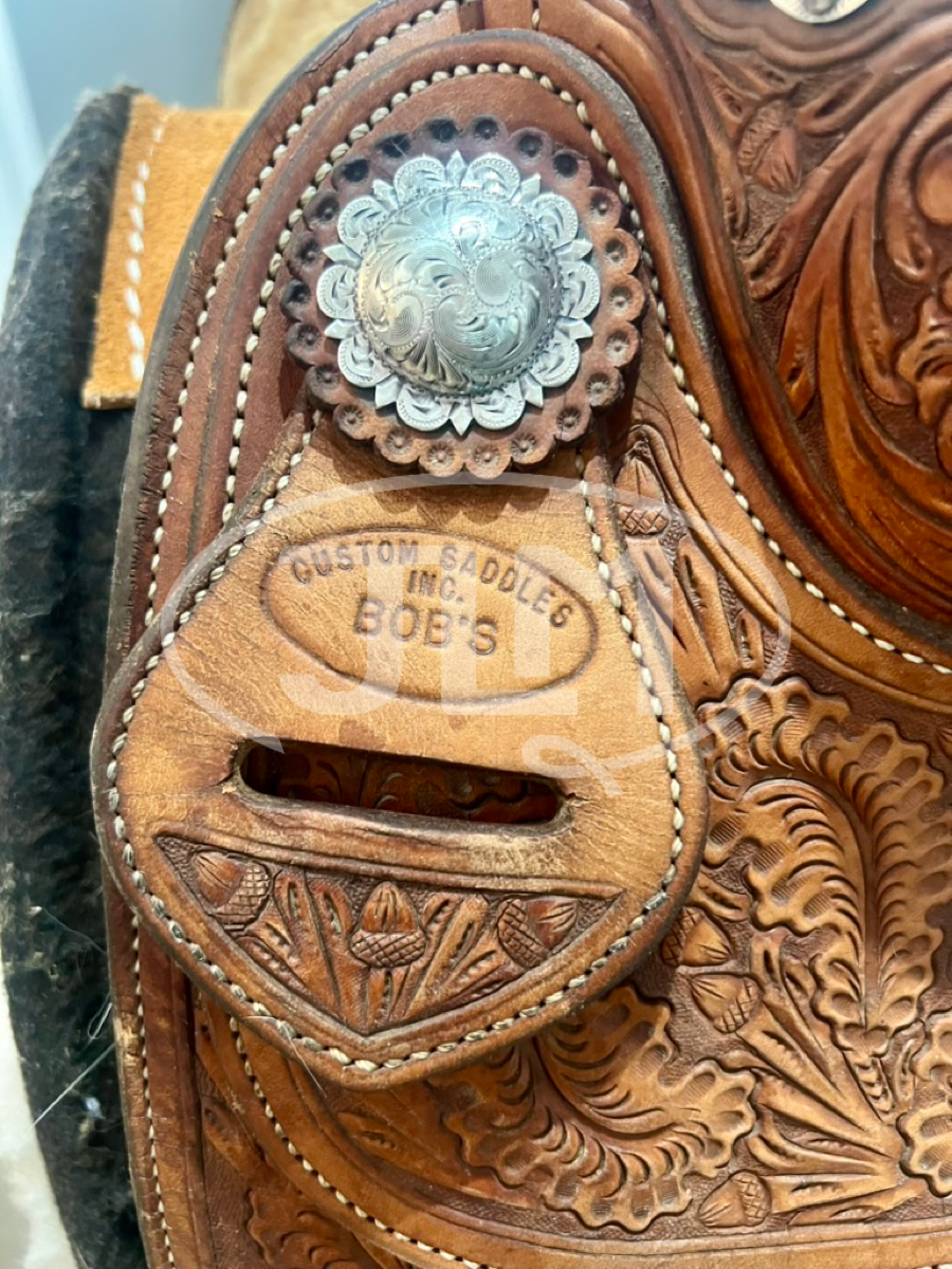 15.5" Bob's Custom Reining Saddle