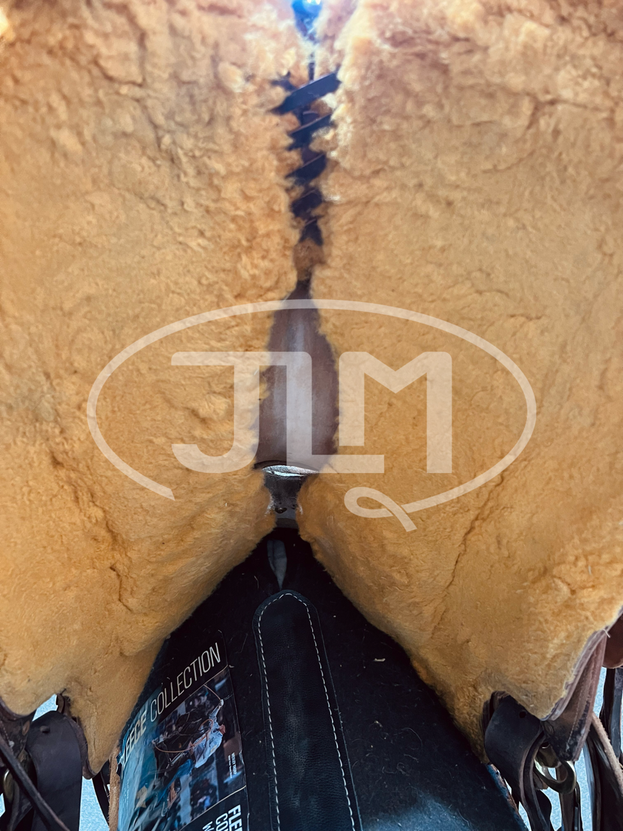 16" Wade Roughout Ranch Saddle by MK Saddles