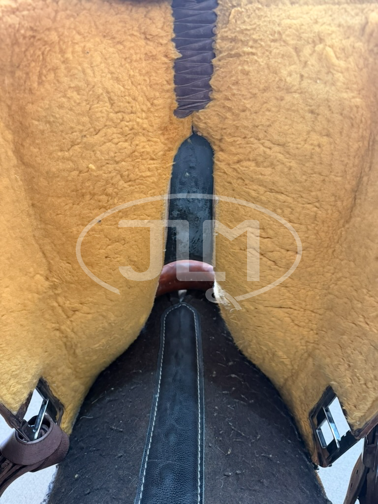 14" Martin Saddlery Crown C Barrel Saddle