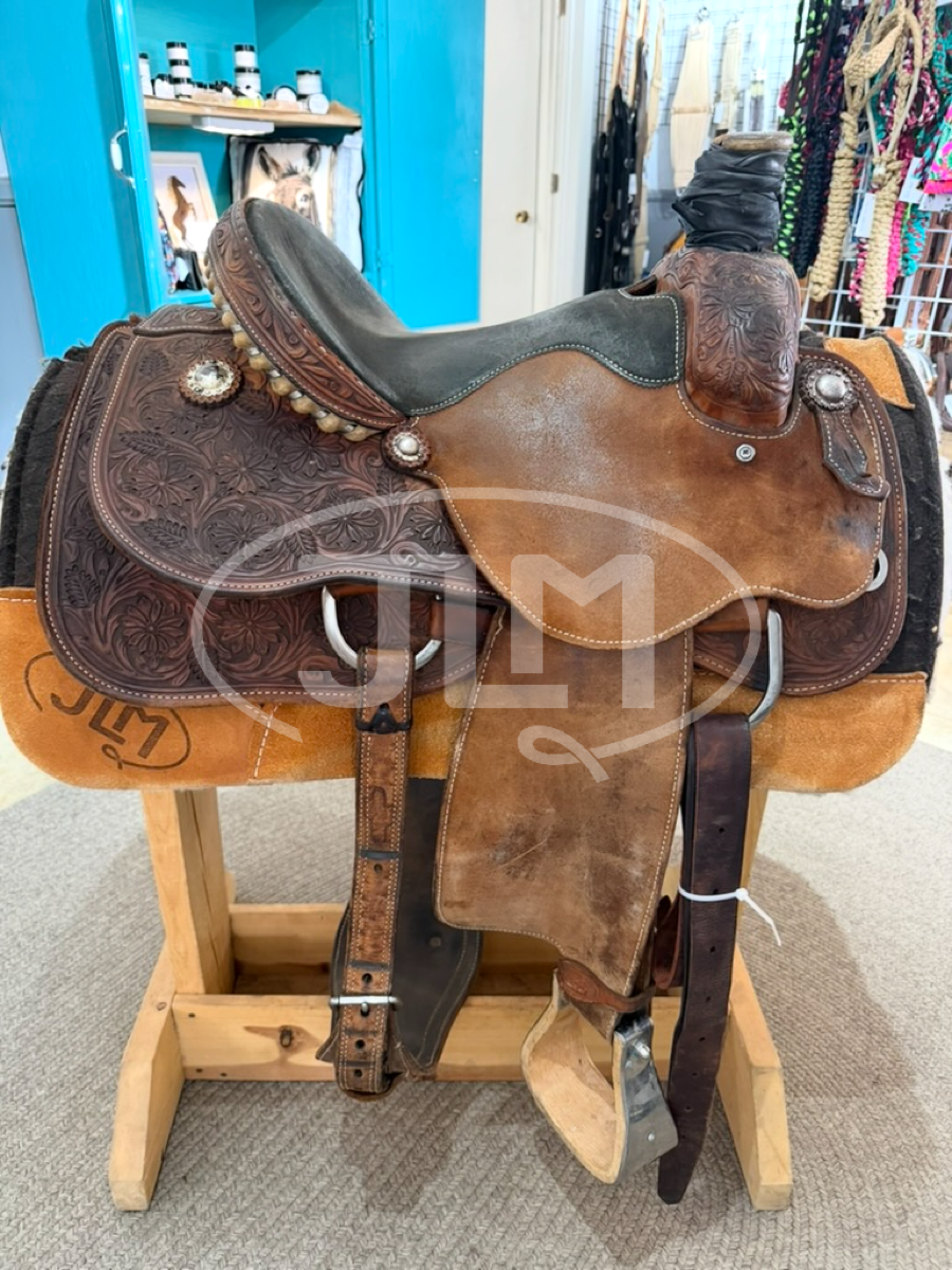 14" Cactus Saddlery Team Roping Saddle