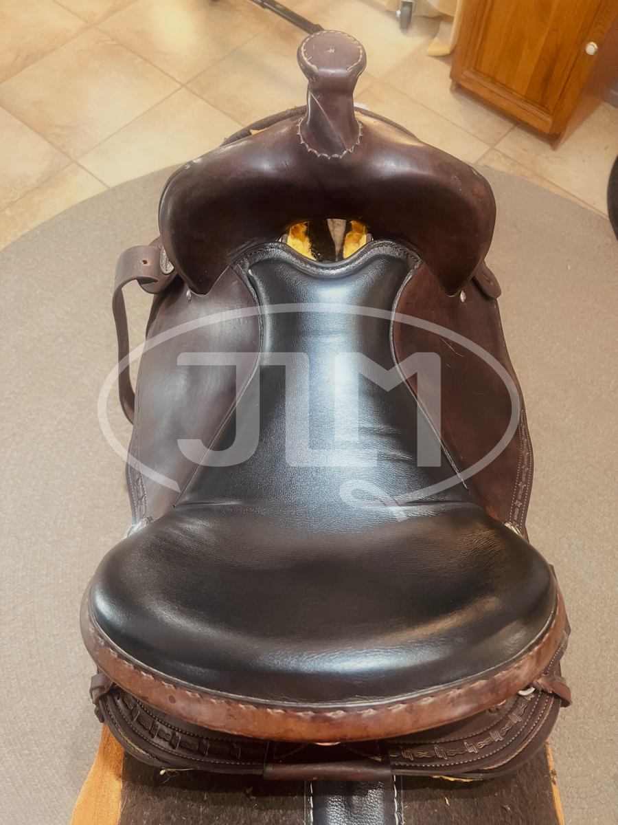 15" Wide Bar J Saddlery Southfork Trail Saddle