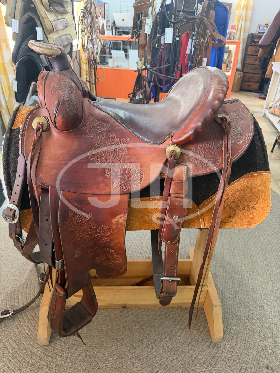 14.5" John Fallis Balanced Ride Ranch Saddle 3447