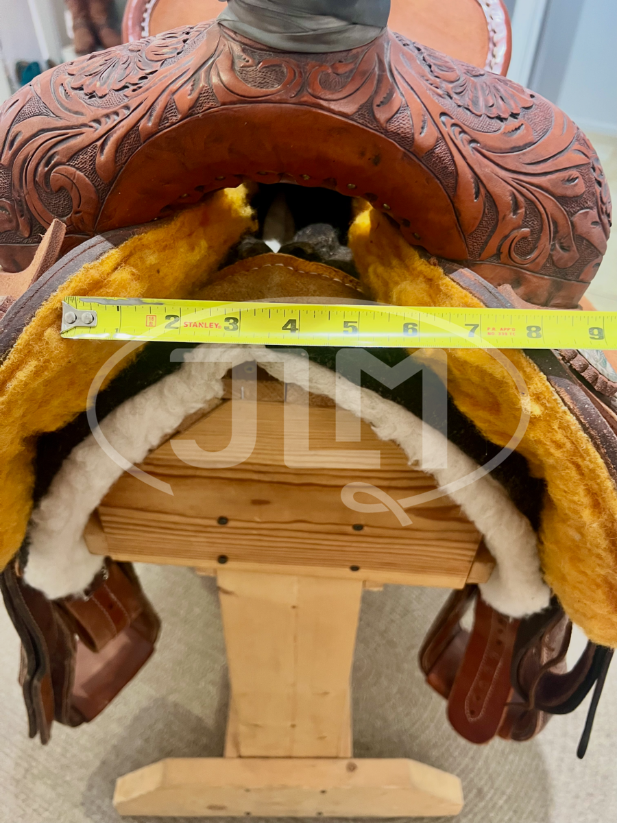 15" Team Roping Saddle by CROSS Saddles