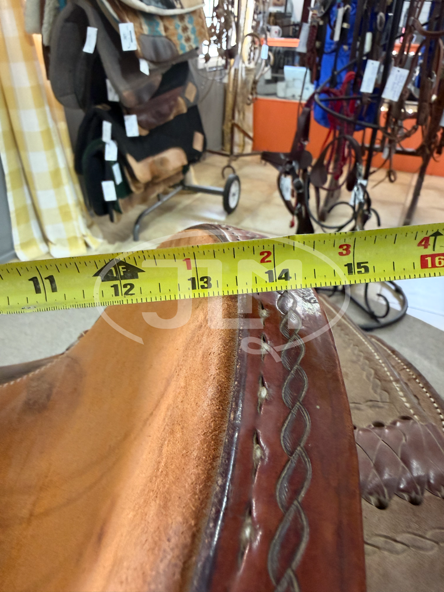 13.25" DHS Brock Hansen Team Roper Saddle