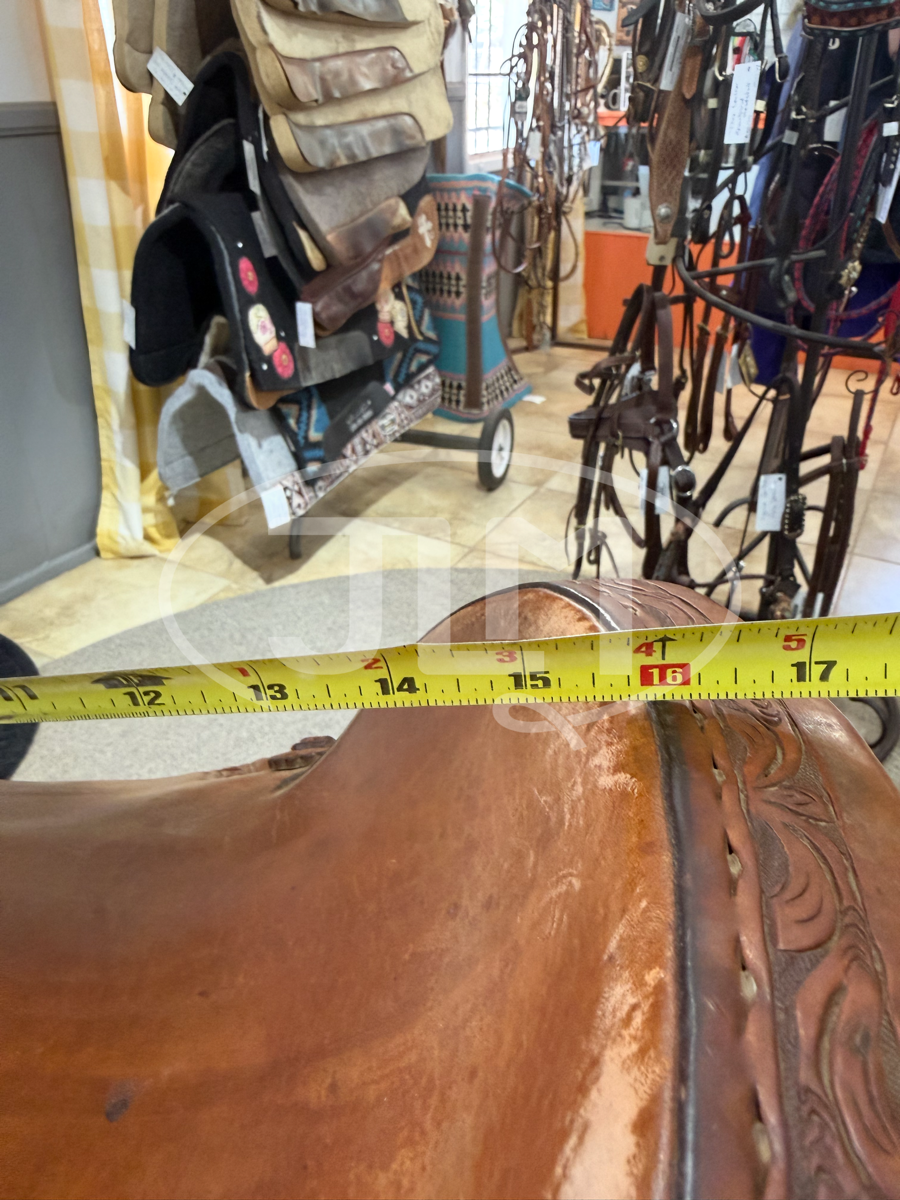15.5" Cactus Ranch Roper Saddle
