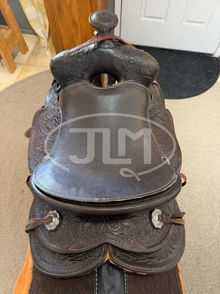 14" Vintage Western Ranch Saddle    S1120