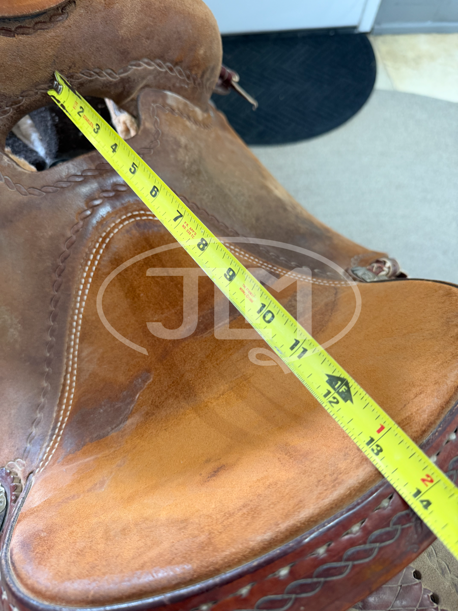 13.25" DHS Brock Hansen Team Roper Saddle