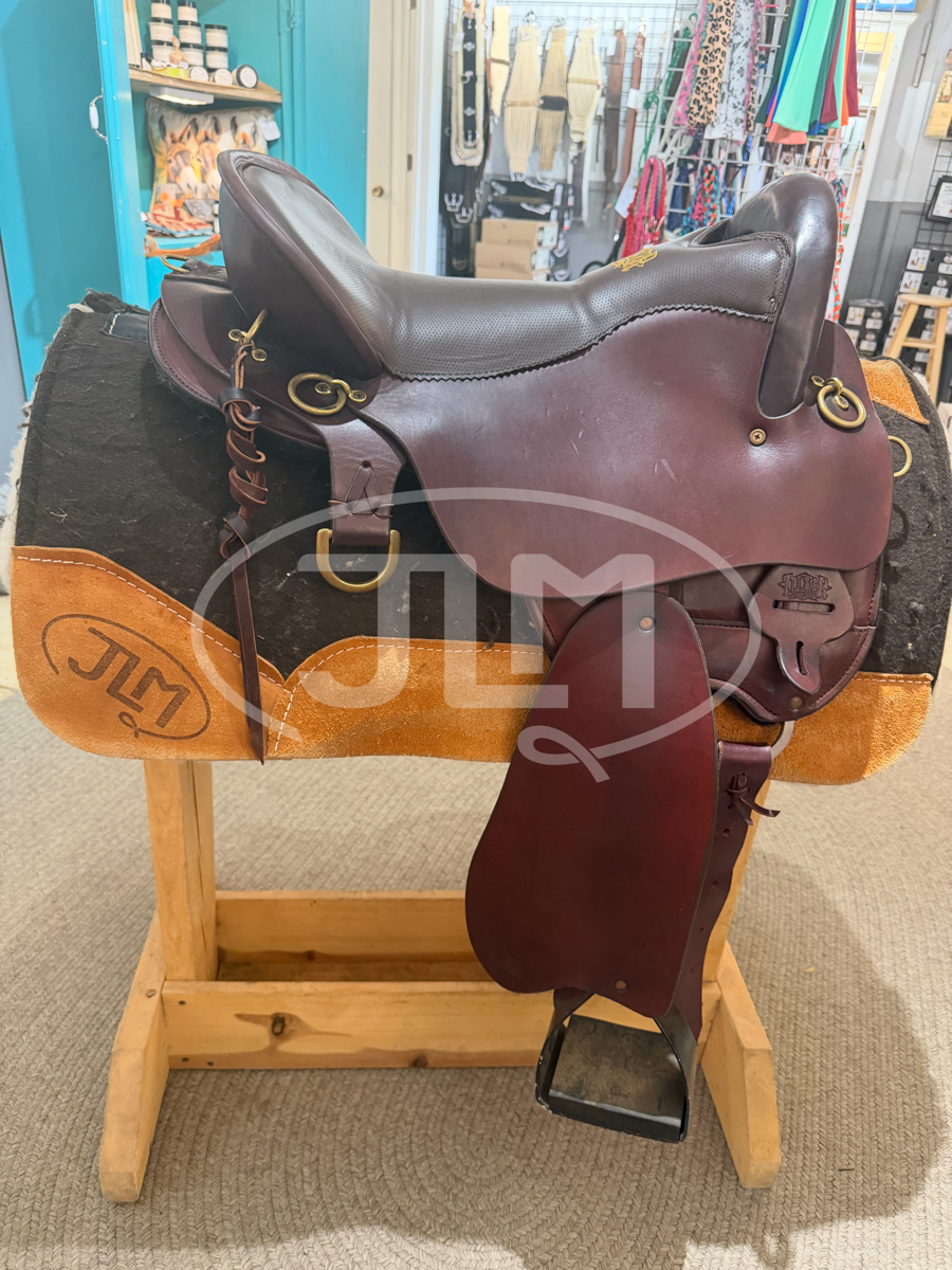 16.5" Wide Tucker Gen II Endurance Trail Saddle