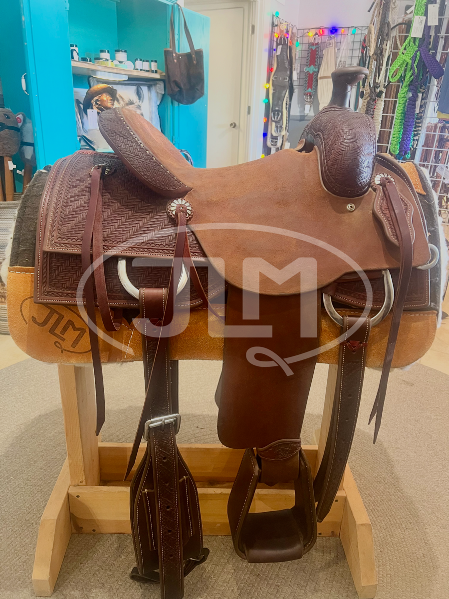 14" Vaquero Team Roping Saddle
