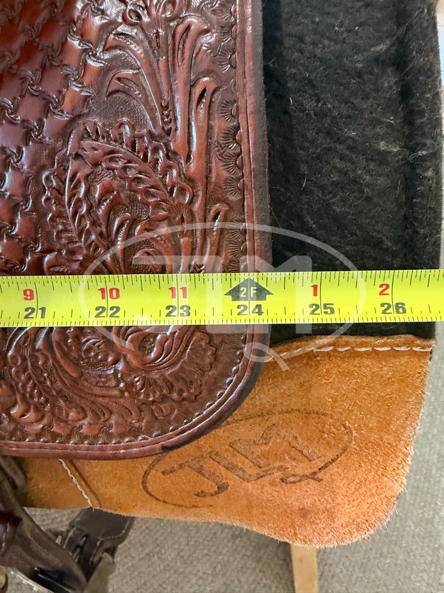 14.5" Tod Slone Diamond S Barrel Saddle