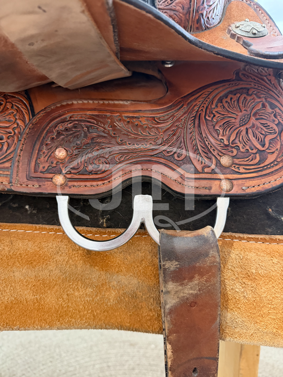 14" Circle Y Saddlery High Horse Proven Barrel Saddle