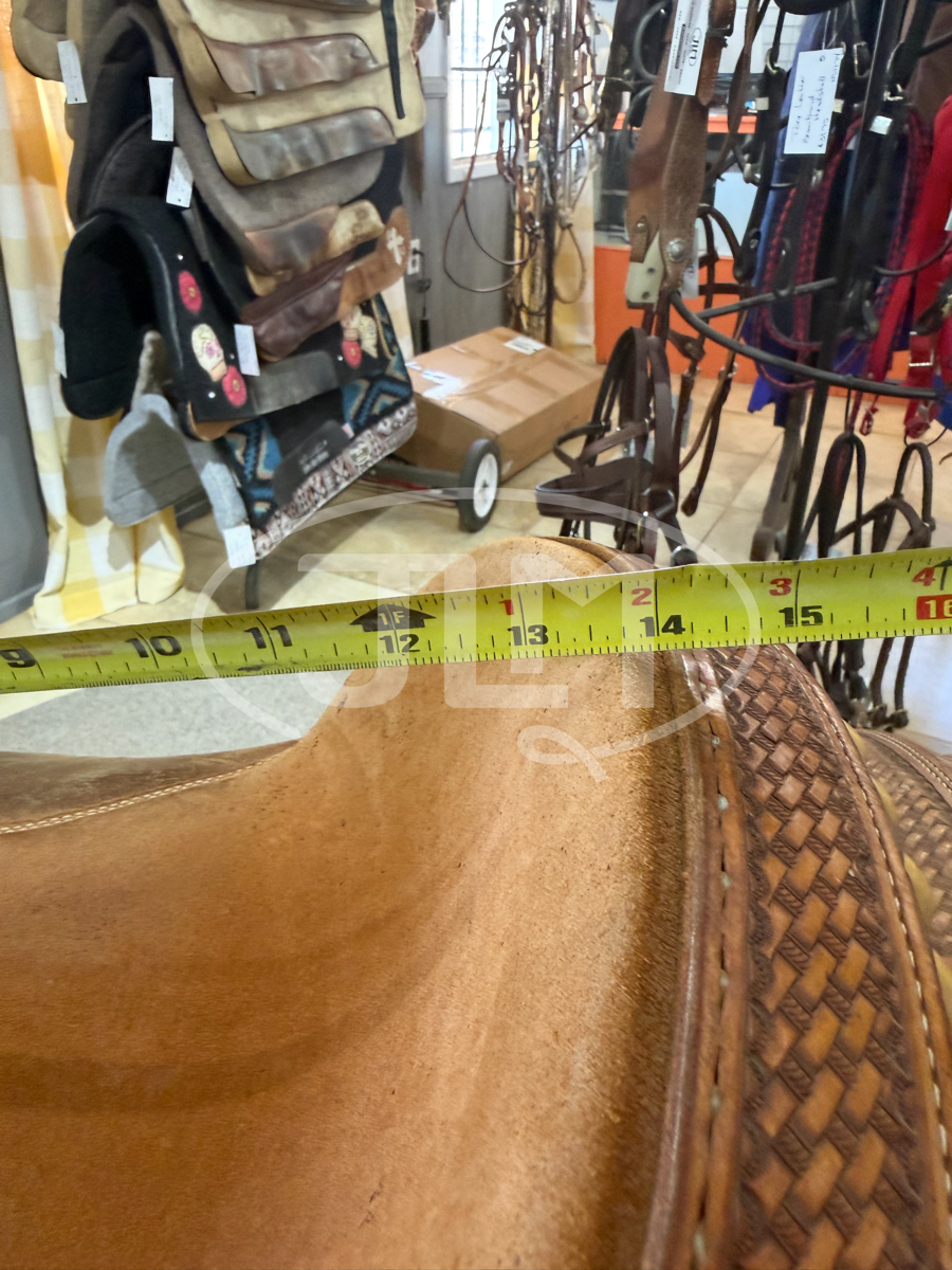 14.5" ROPRO Upfront Custom Team Roping Saddle