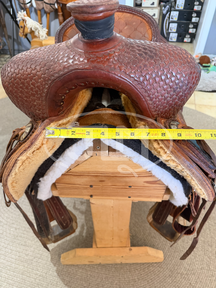 15" Robert Teskey Elite Strip Down Ranch Team Roper Saddle    S1119