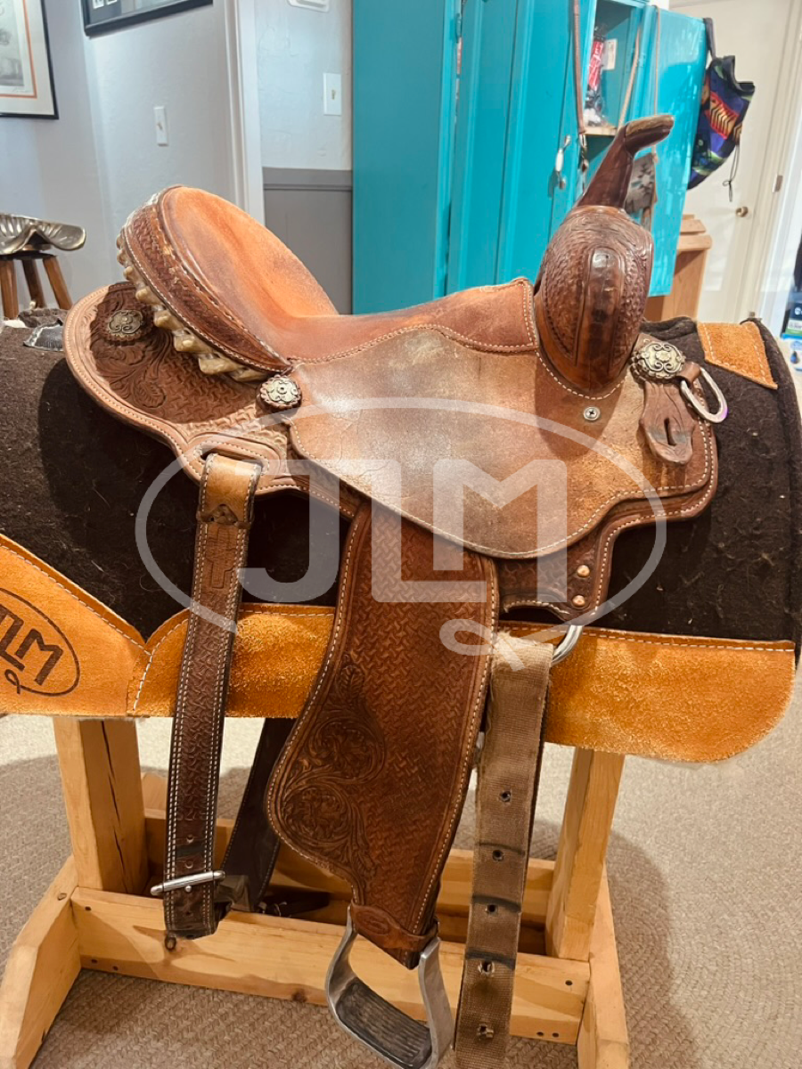 14" Cactus Saddlery Charmayne James Barrel Saddle