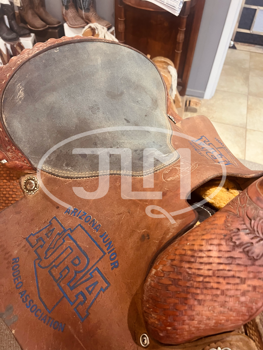 15" Twister Saddle Shop Team Roping Saddle