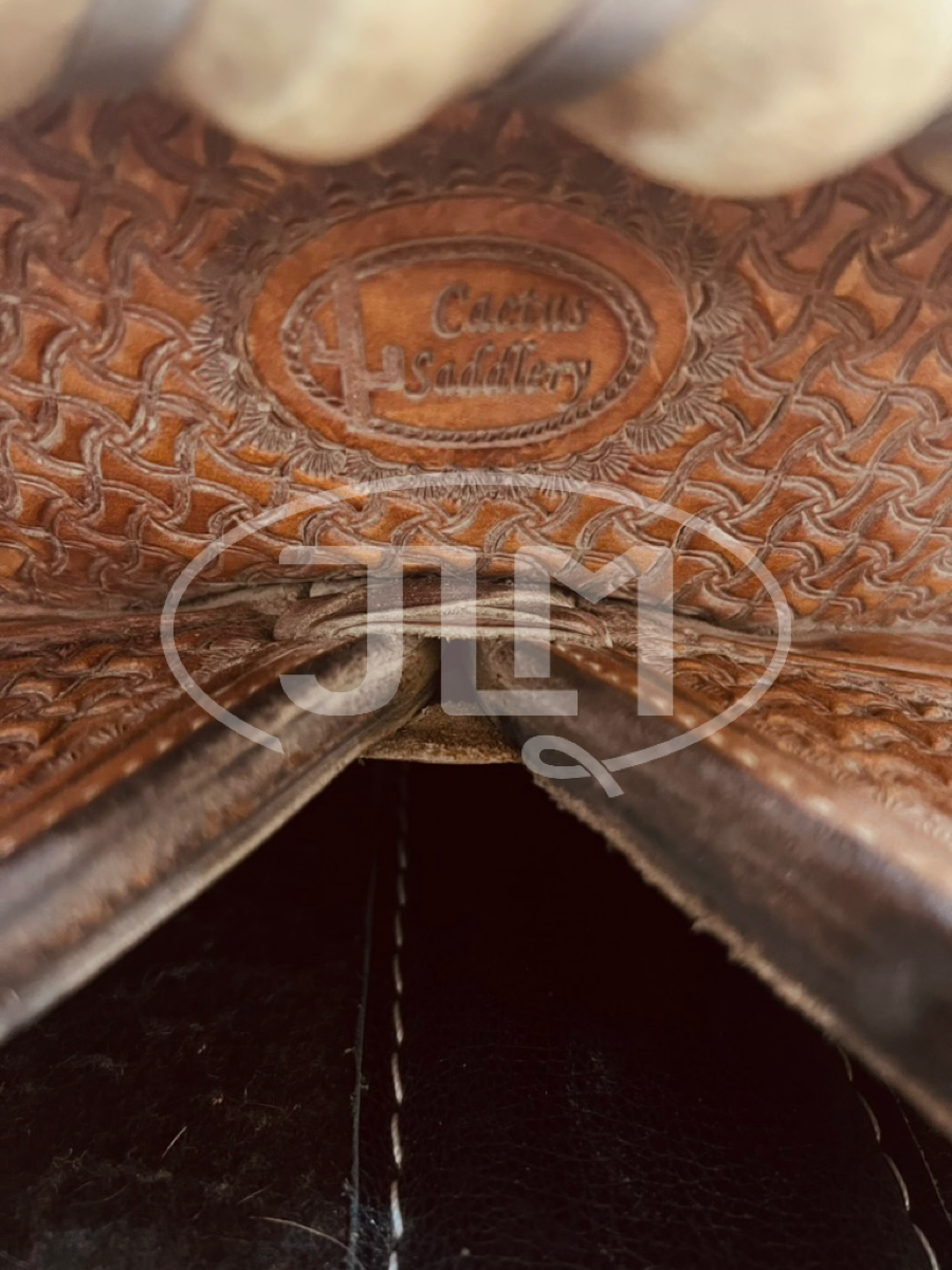 14" Cactus Saddlery Charmayne James Barrel Saddle