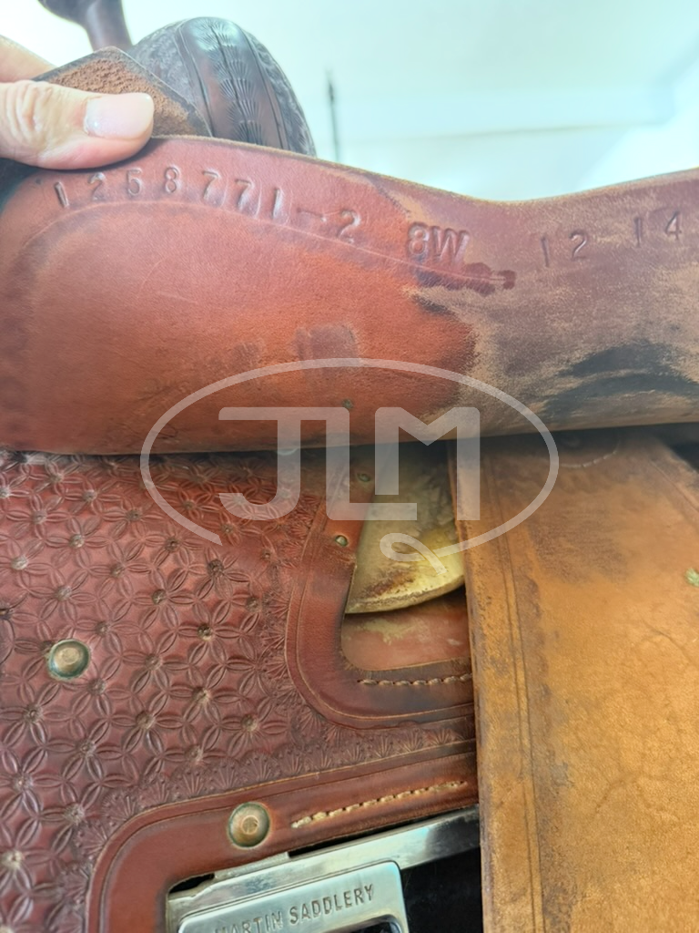 14" Martin Saddlery Crown C Barrel Saddle