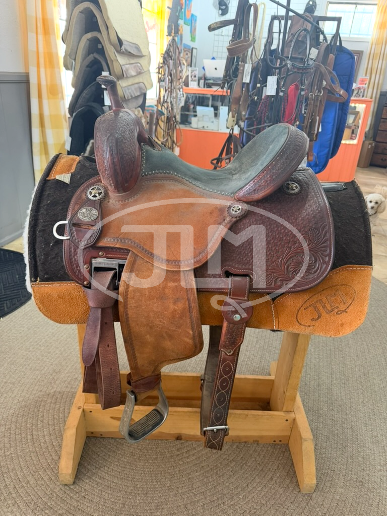 14" Martin Saddlery Crown C Barrel Saddle