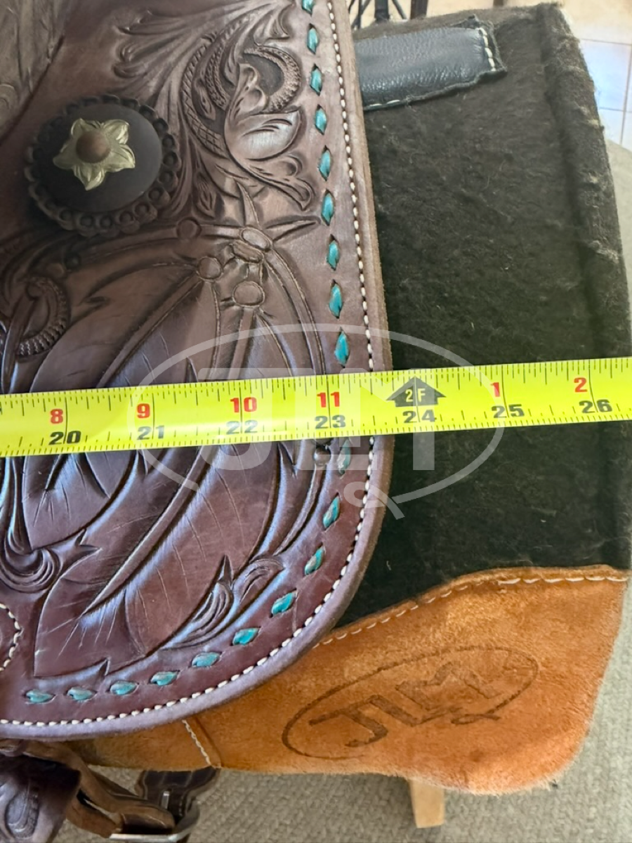 14" Jeff Smith Mary Walker Barrel Saddle