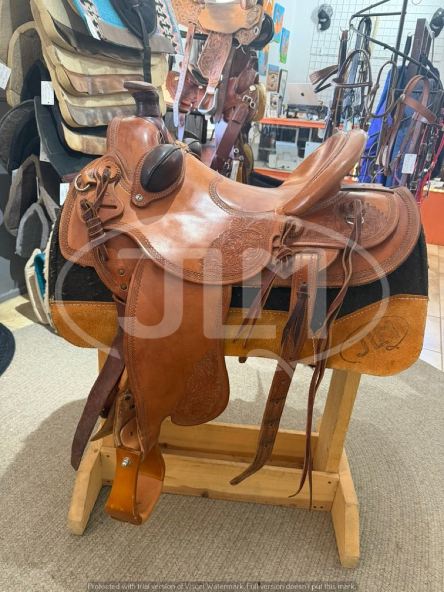15" Allison Saddlery Ranch Saddle     S1130