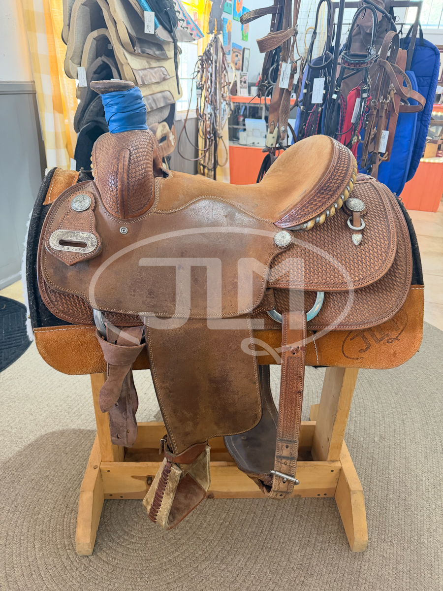 14.5" ROPRO Upfront Custom Team Roping Saddle