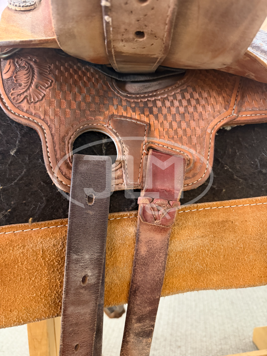 14" Merrill Barrel Saddle by Diamond M Saddlery