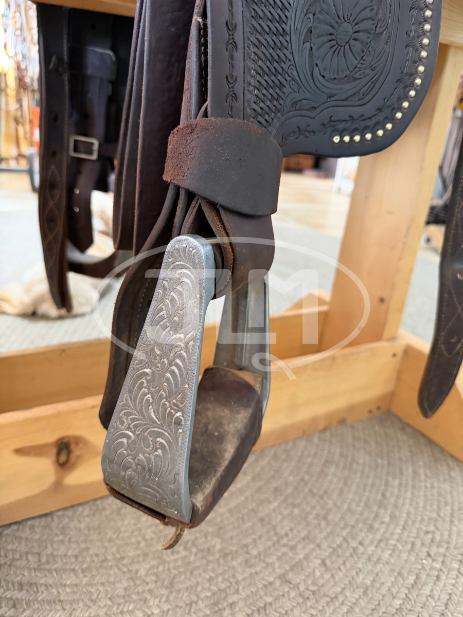 14" Martin Saddlery Barrel Saddle