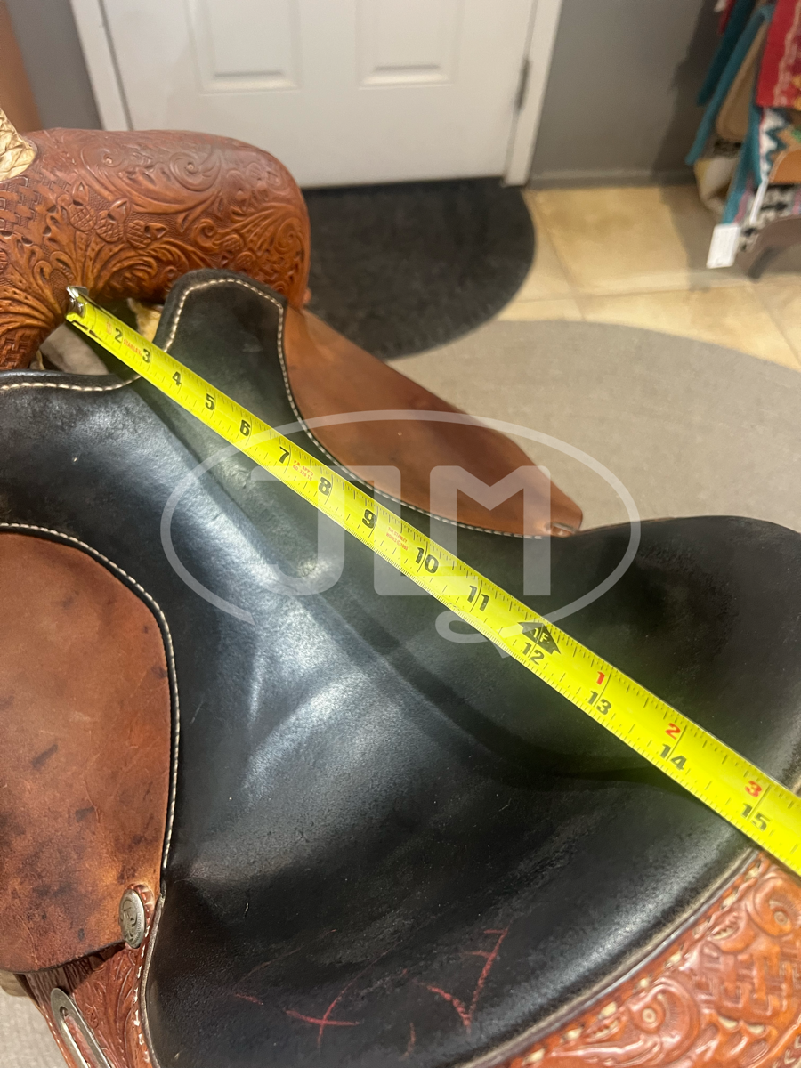 14.5" Circle Y Barrel Saddle