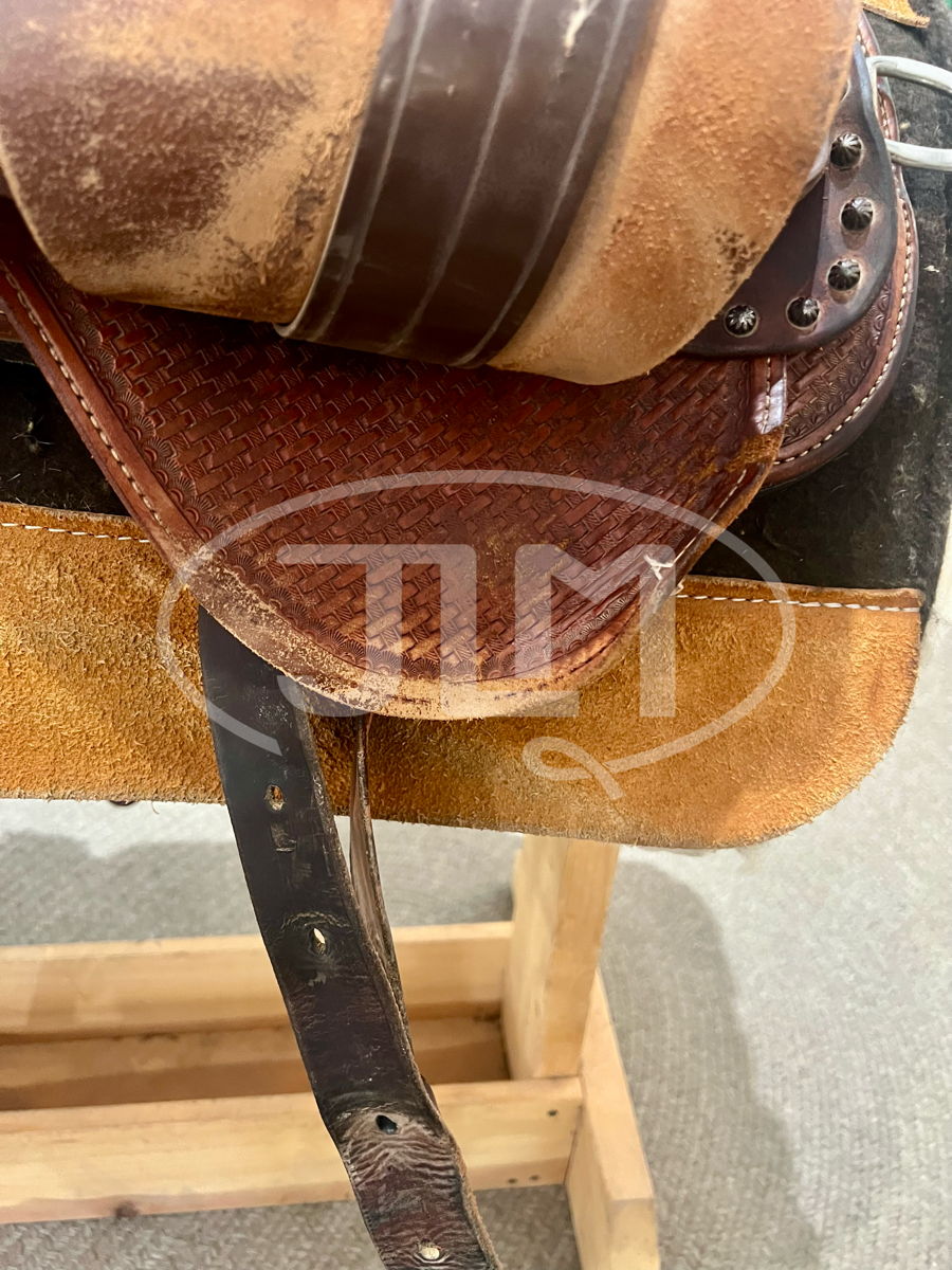 13.5" Cactus Saddlery Marlene McRae Special EFFX Barrel Saddle